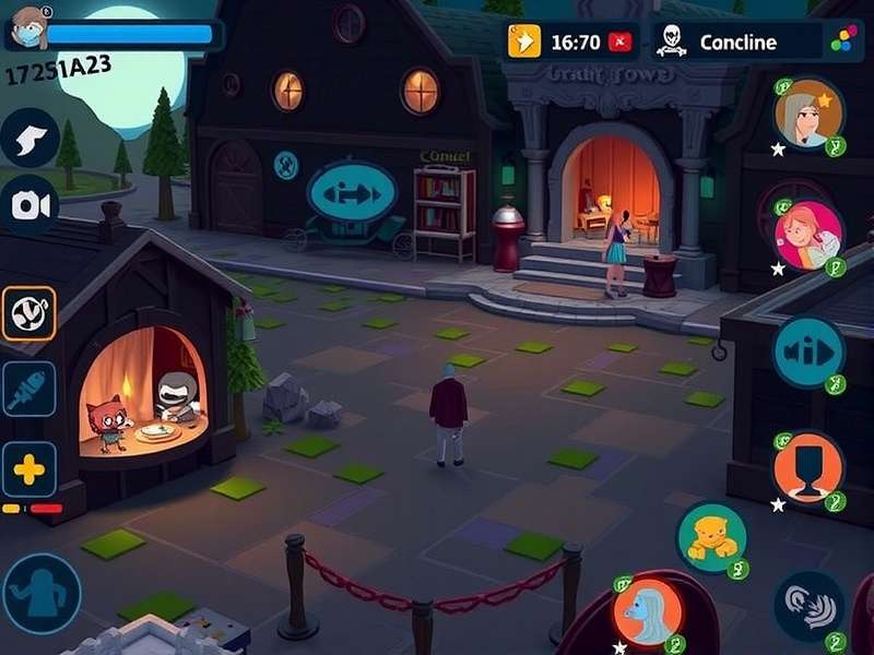 Wraith Town Odyssey Game Screenshot